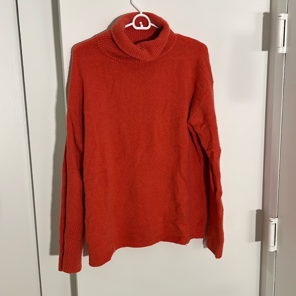 Something Navy Sweater- Size Medium - image 2